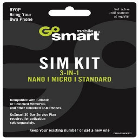 gosmart sim card (contract optional)